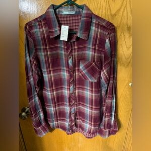 Maurice's Women's Flannel - Large & NWT